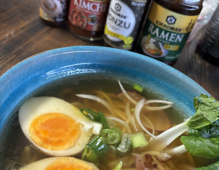 Ramen sült császárhússal